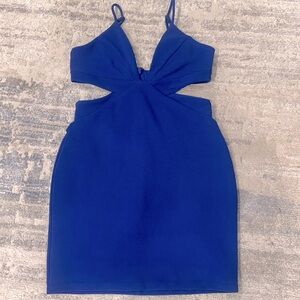 Bebe Cobalt Blue Dress